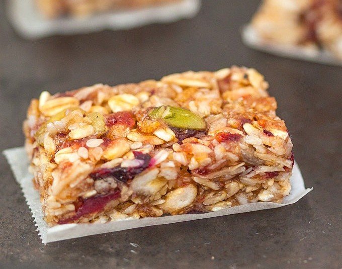 Chewy No Bake Granola Bars Chewy No Bake Granola Bars