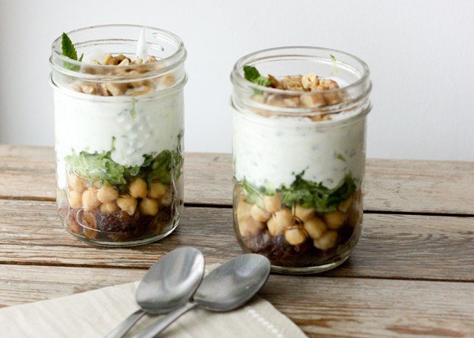 Minty Yogurt Parfaits Minty Yogurt Parfaits