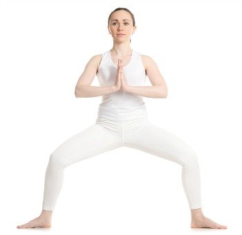 goddess pose for hips