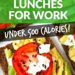 12 Healthy Lunches for Work Under 500 Calories | Healthy Recipes for Lunch | Recipes Under 500 Calories | quickcreativityclubusa.com