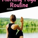 This 10-minute morning yoga routine is a great yoga workout for beginners to start your day! | quickcreativityclubusa.com