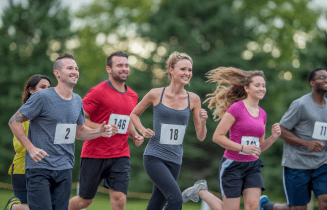 Runners happy to be running another race